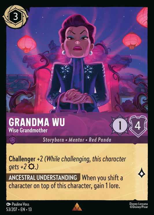 Set 13-53 Grandma Wu - Wise Grandmother | Rare