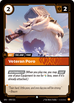 SFD-099/221 | Veteran Poro | Common