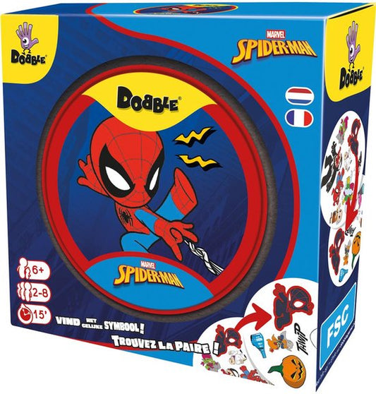 Dobble Spiderman Eco Sleeve-EN