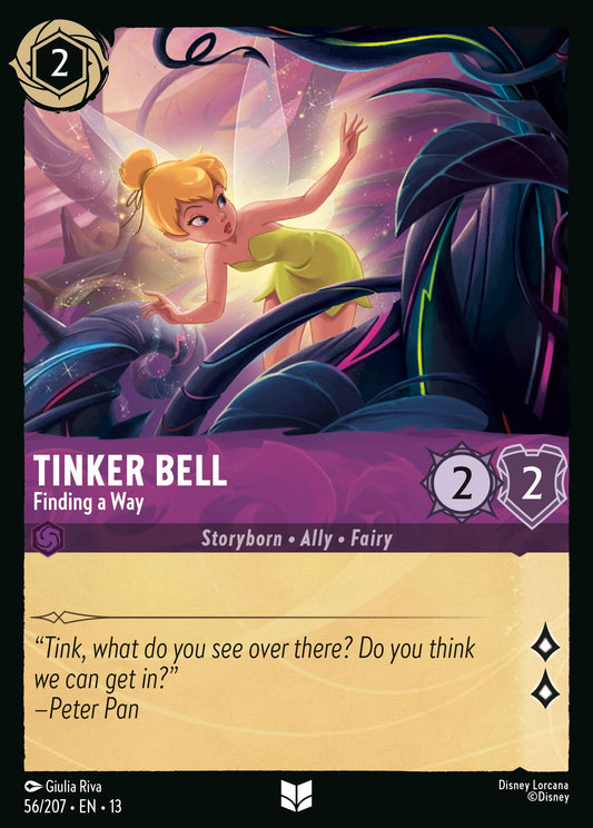 Set 13-56 Tinker Bell - Finding a Way | Uncommon