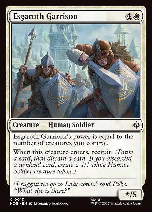 HOB-013 Esgaroth Garrison | Common (EN)