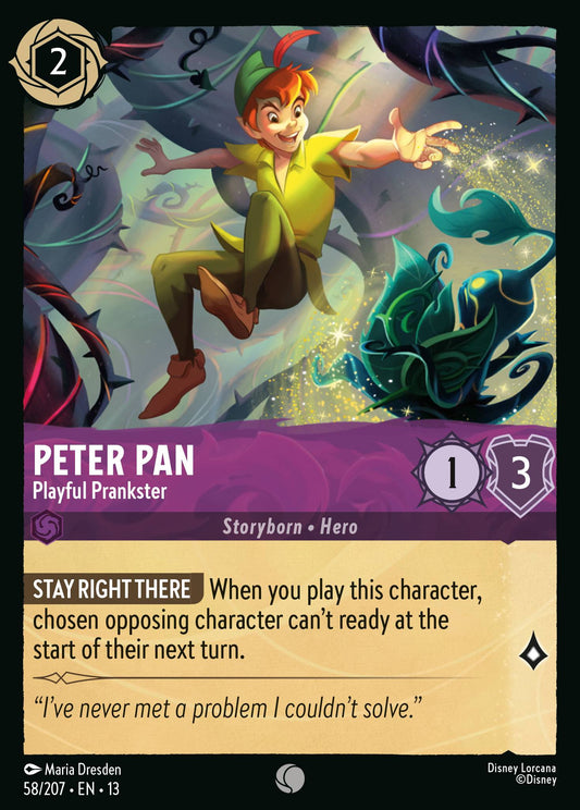Set 13-58 Peter Pan - Playful Prankster | Common