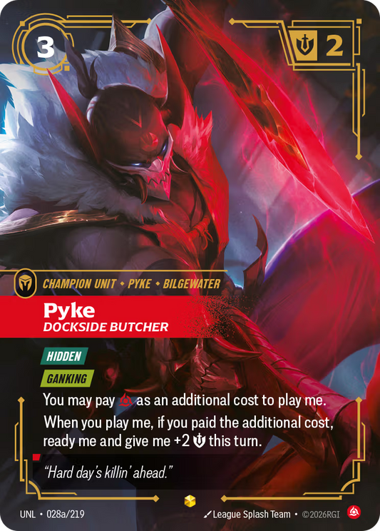 UNL-028a/219 Pyke - Dockside Butcher (Alternate Art) | Showcase