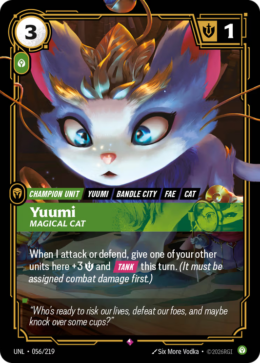 UNL-056/219 Yuumi - Magical Cat | Rare
