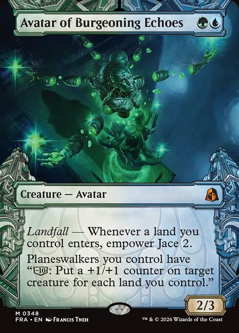 FRA-348 Avatar of Burgeoning Echoes (Showcase) | Mythic (EN)
