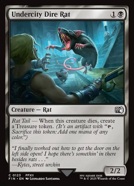 FIN-0123 | Undercity Dire Rat | EN  | - | Non-Foil