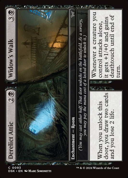 DSK-093 Derelict Attic // Widow's Walk | Common (EN)