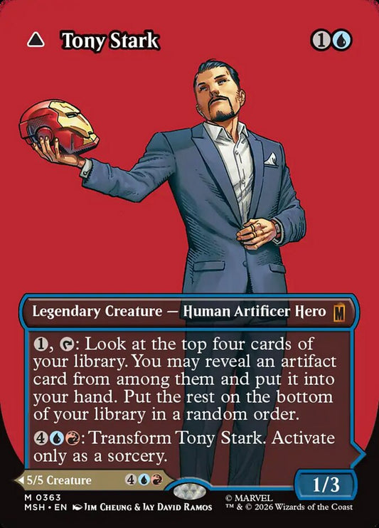 MSH-363 Tony Stark // The Invincible Iron Man (Borderless) | Mythic (EN)