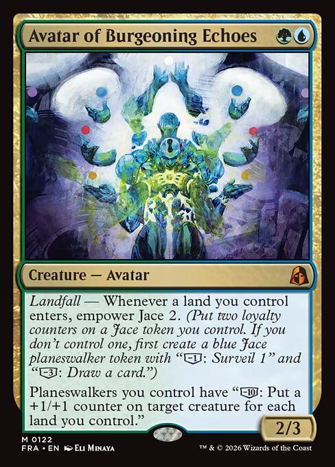 FRA-122 Avatar of Burgeoning Echoes | Mythic (EN)