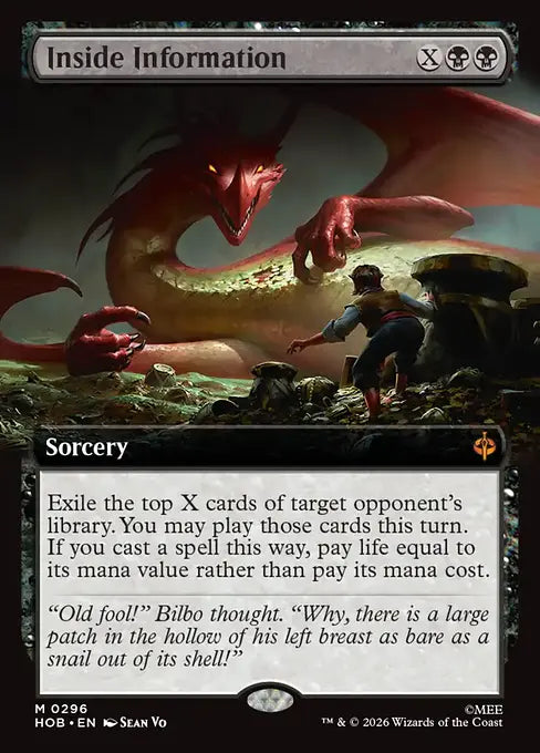 HOB-296 Inside Information (Extended Art) | Mythic (EN)