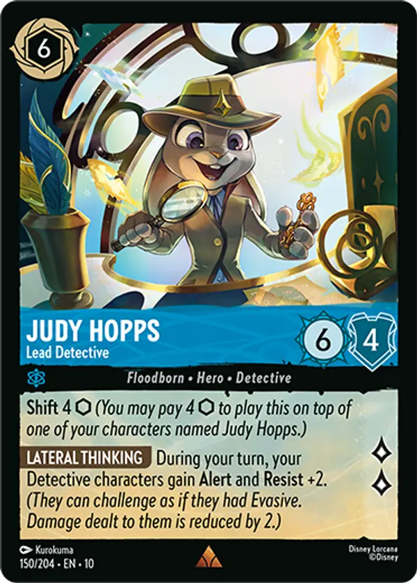 Set 10-150 | Judy Hopps - Lead Detective | Rare