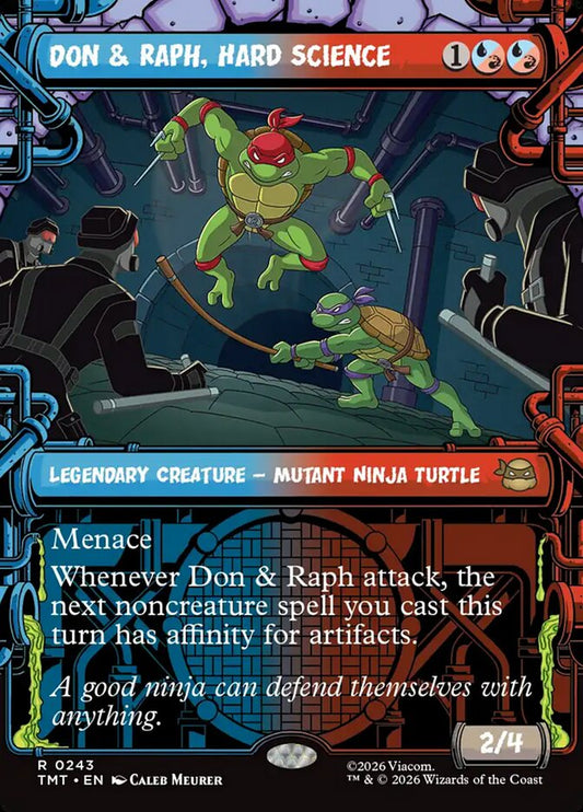 TMT-0243 | Don & Raph, Hard Science | EN  | - | Foil