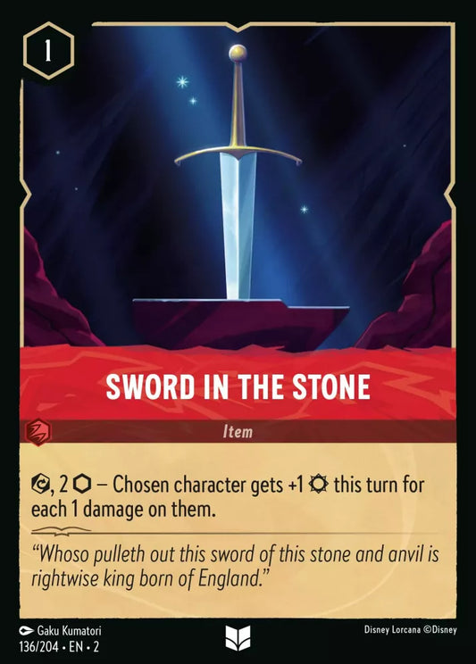 Set 2-136 | Sword in the Stone | Uncommon