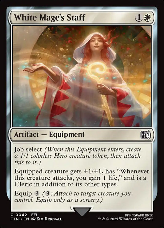 FIN-0042 | White Mage's Staff | EN  | - | Non-Foil