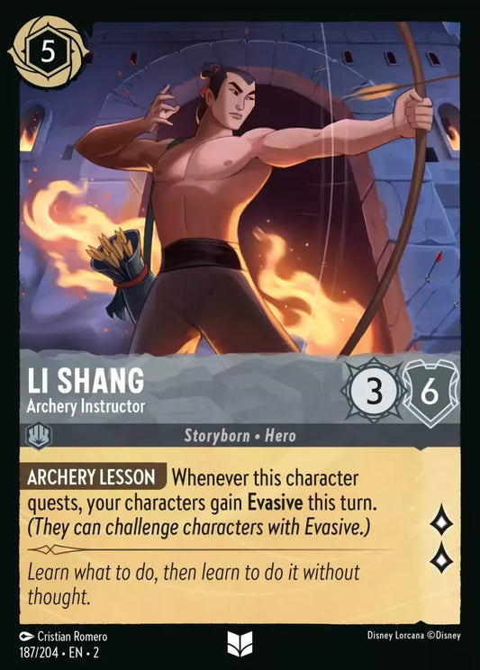 Set 2-187 | Li Shang - Archery Instructor | Uncommon