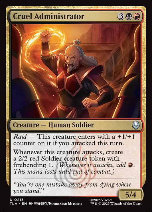 TLA-213 Cruel Administrator | Uncommon (EN)