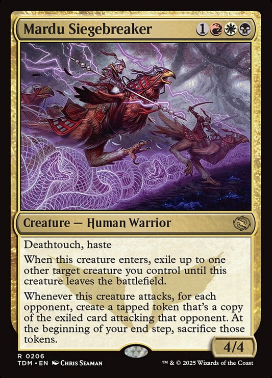 TDM-0206 | Mardu Siegebreaker | EN  | - | Foil