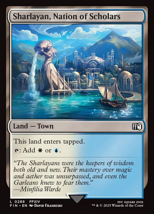 FIN-0288 | Sharlayan, Nation of Scholars | EN  | - | Non-Foil