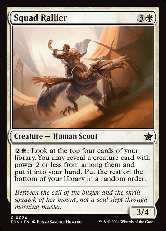 FDN-0024 | Squad Rallier | EN  | - | Non-Foil