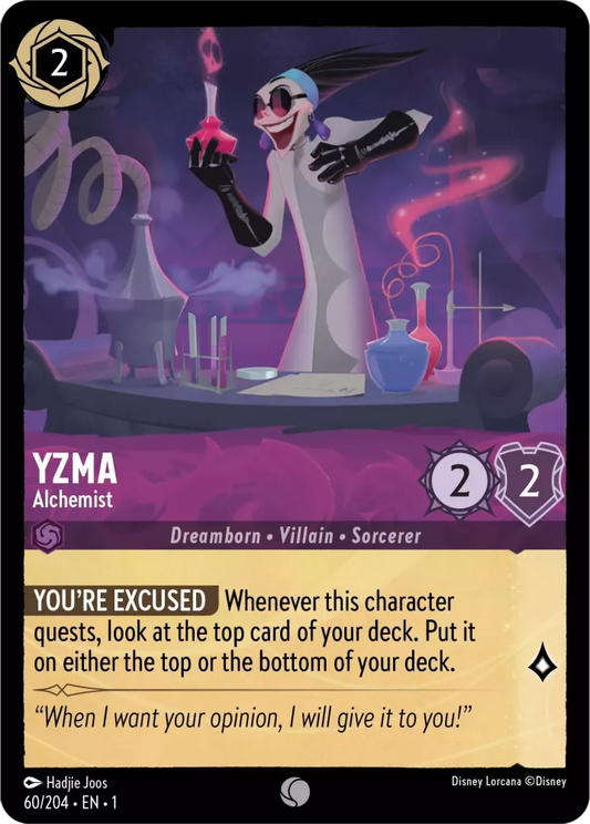 Set 1-060 | Yzma - Alchemist |  Common