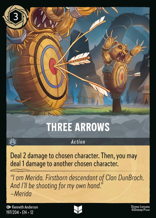 Set12-197 | Three Arrows | Uncommon | Non-Foil
