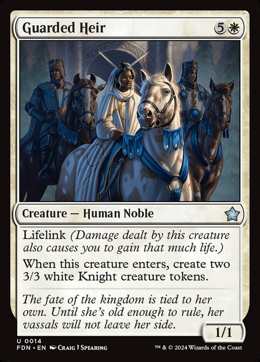 FDN-014 Guarded Heir | Uncommon (EN)