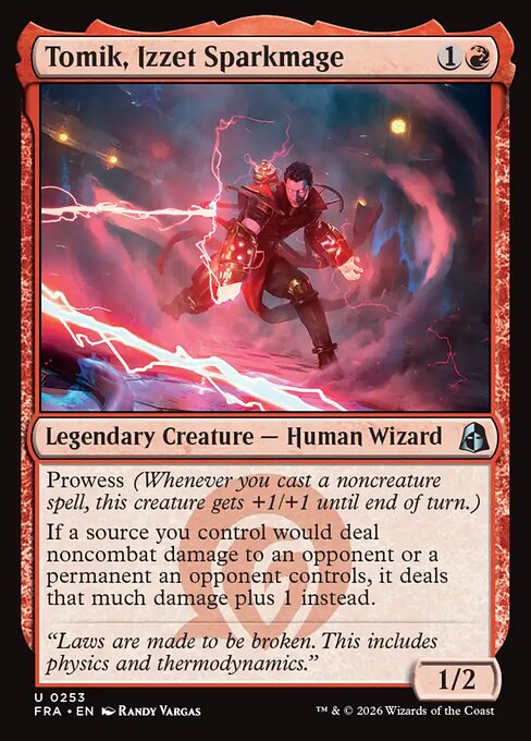 FRA-253 Tomik, Izzet Sparkmage | Uncommon (EN)
