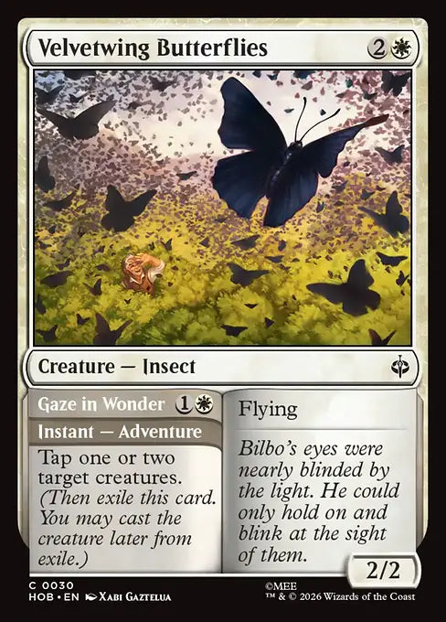 HOB-030 Velvetwing Butterflies | Common (EN)