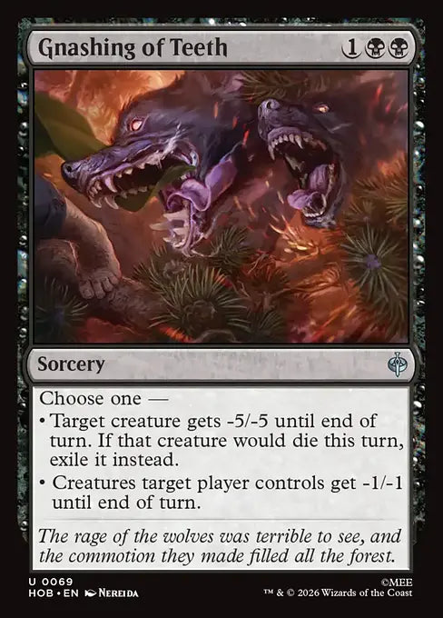 HOB-069 Gnashing of Teeth | Uncommon (EN)