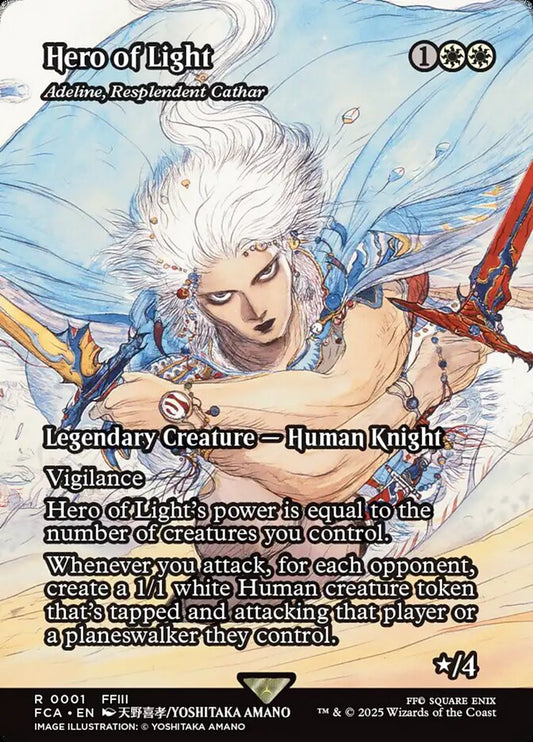 FCA-0001 | Hero of Light (Adeline, Resplendent Cathar) | EN  | - | Non-Foil