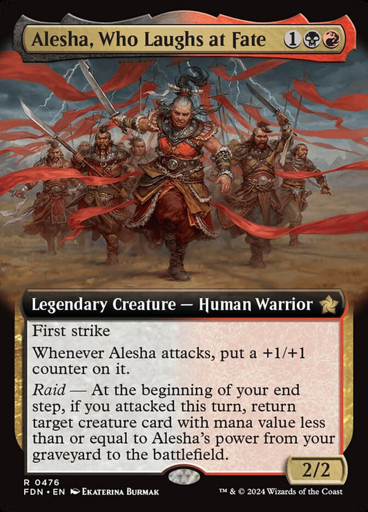 FDN-0476 | Alesha, Who Laughs at Fate | EN  | - | foil