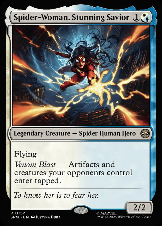 SPM-0152 | Spider-Woman, Stunning Savior | EN  | R | Foil