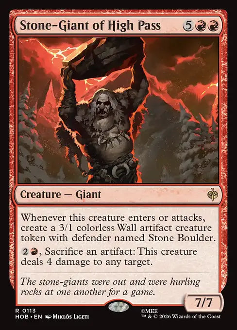 HOB-113 Stone-Giant of High Pass | Rare (EN)