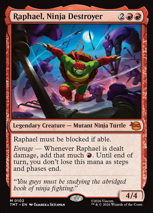 TMT-102 Raphael, Ninja Destroyer | Mythic (EN)