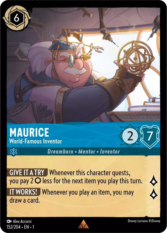Set 1-152 | Maurice - World-Famous Inventor |  Rare