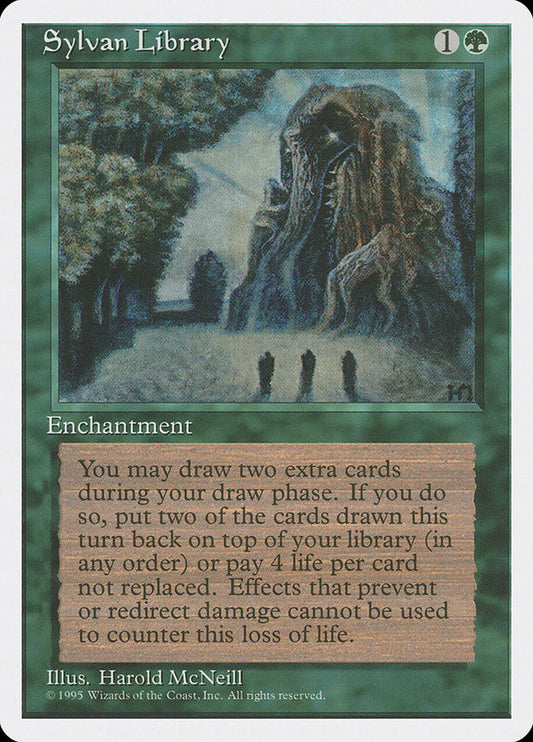 4ED-0273 | Sylvan Library | EN  | - | Non-Foil