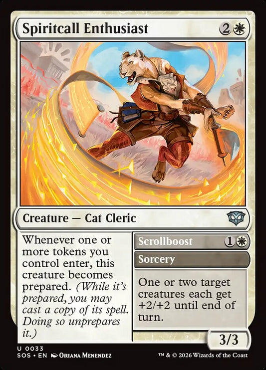 SOS-033 Spiritcall Enthusiast // Scrollboost -EN- U (Foil)
