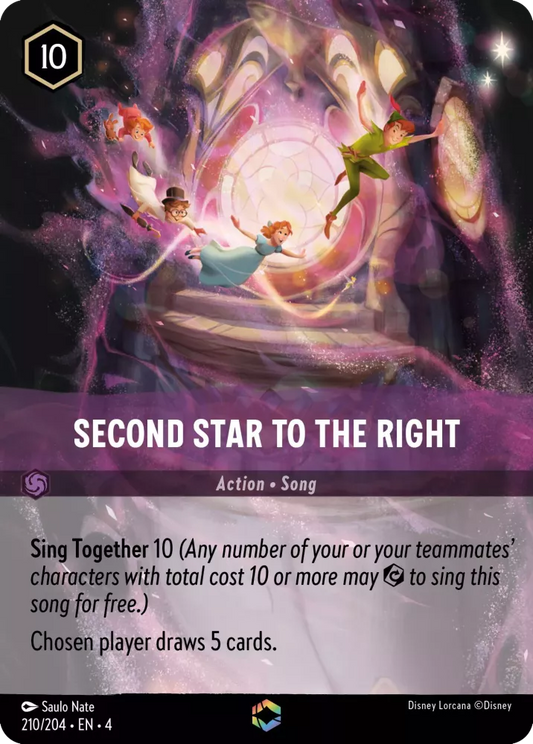 Set 4-210 | Second Star to the Right | Enchanted