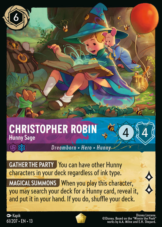 Set 13-61 Christopher Robin - Hunny Sage | Legendary