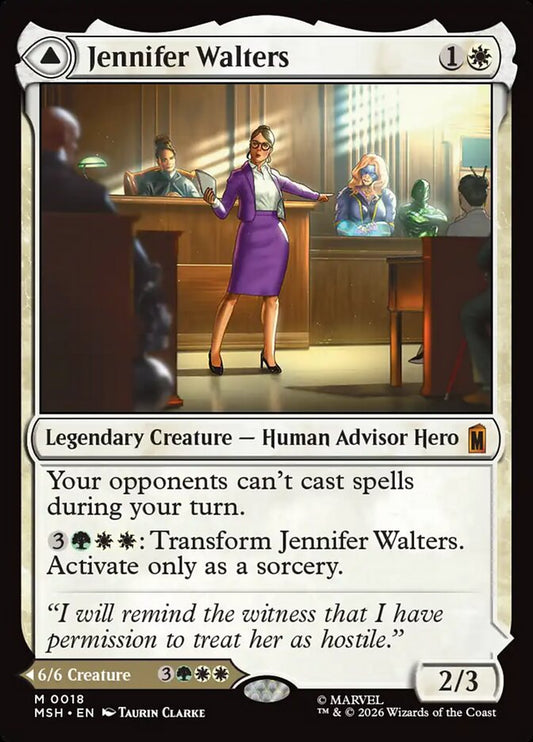 MSH-018 Jennifer Walters // The Sensational She-Hulk  | Mythic (EN)