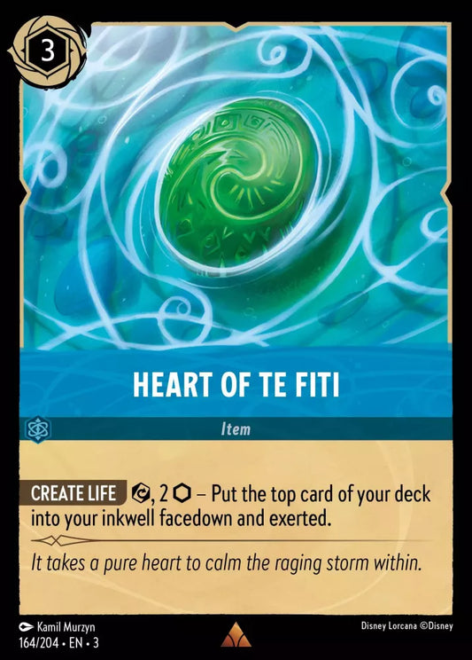 Set 3-164 | Heart of Te Fiti | Rare
