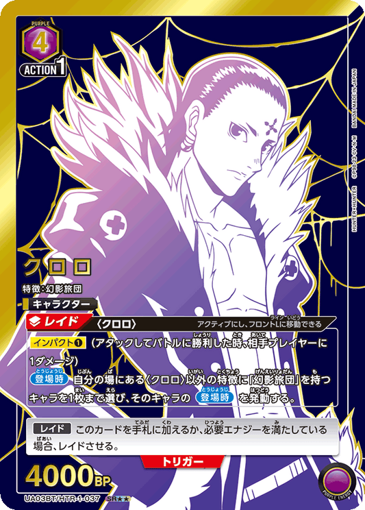 UA03BT/HTR-1-037  | クロロ | SR★★