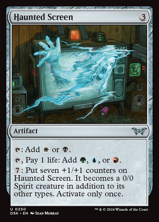 DSK-0250 | Haunted Screen | EN  | - | Foil