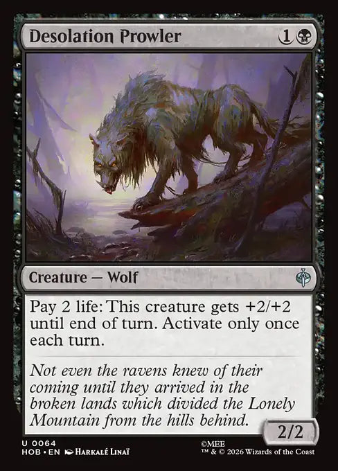HOB-064 Desolation Prowler | Uncommon (EN)