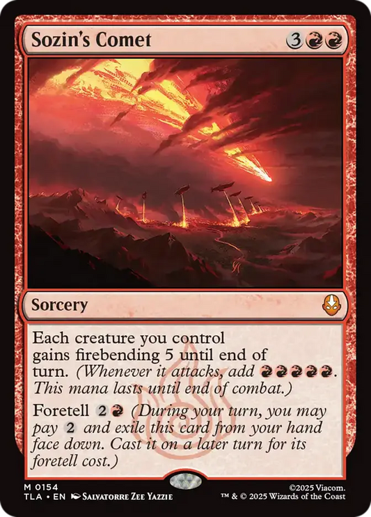 TLA-154 Sozin's Comet | Mythic (EN)