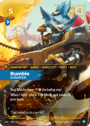 SFD-089/221 | Rumble, Scrapper | Epic
