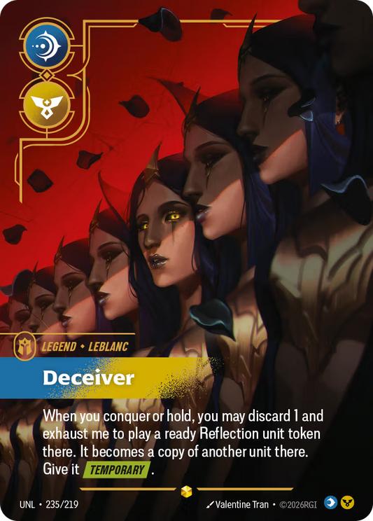 UNL-235/219 LeBlanc - Deceiver (Overnumbered) | Showcase