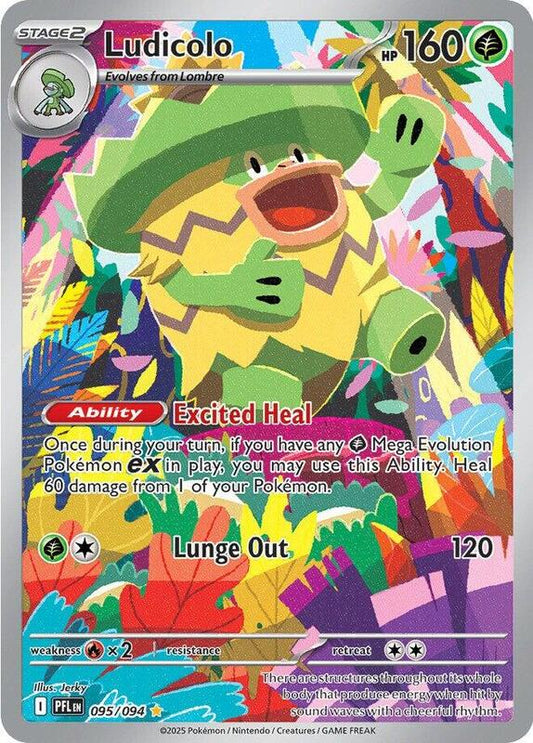 PFLEN 095/094 Ludicolo | Illustration Rare | EN