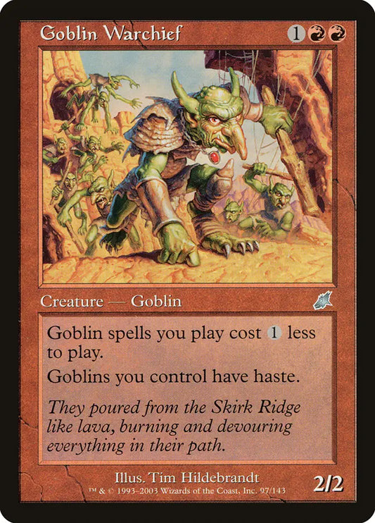 SCG-97 Goblin Warchief | Uncommon (EN)