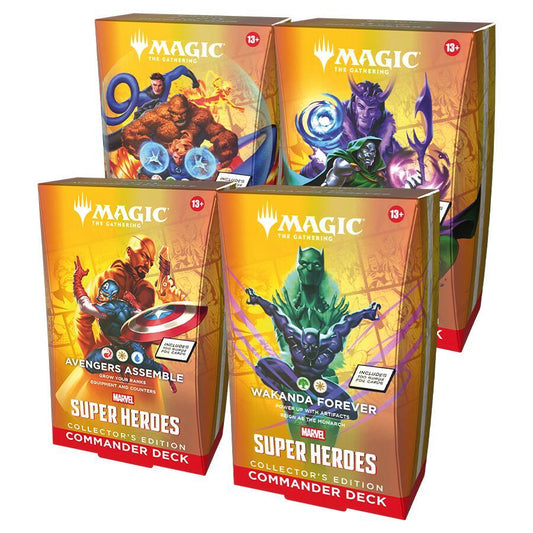 [MTG] Magic: The Gathering® | Marvel Super Heroes | Commander Decks Collector's Edition
